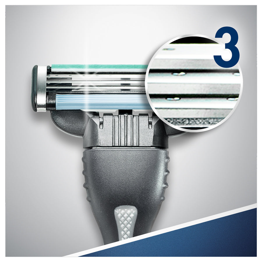 Gillette Mach 3 Disposable Razors (3 Pack)