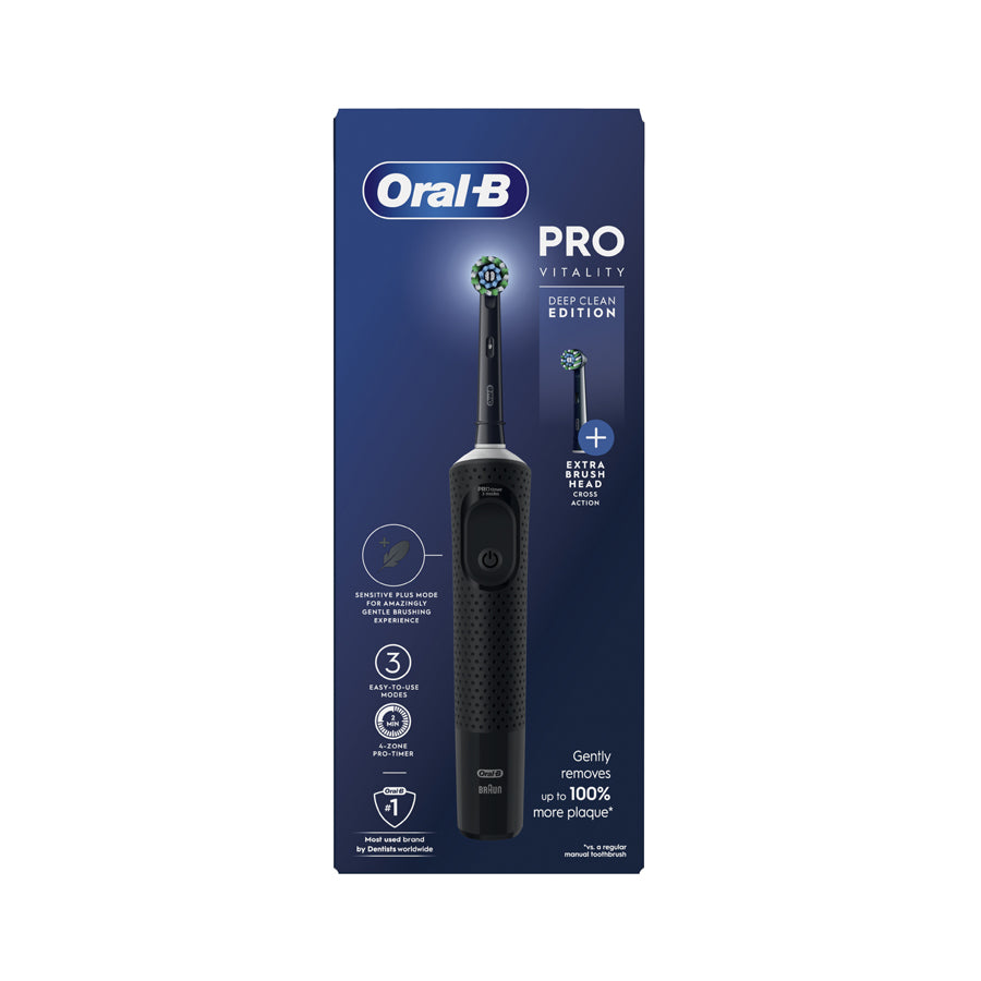 Oral-b
          
          
        
      
   
    
 Oral-B Vitality Pro Electric Toothbrush - Black - Price