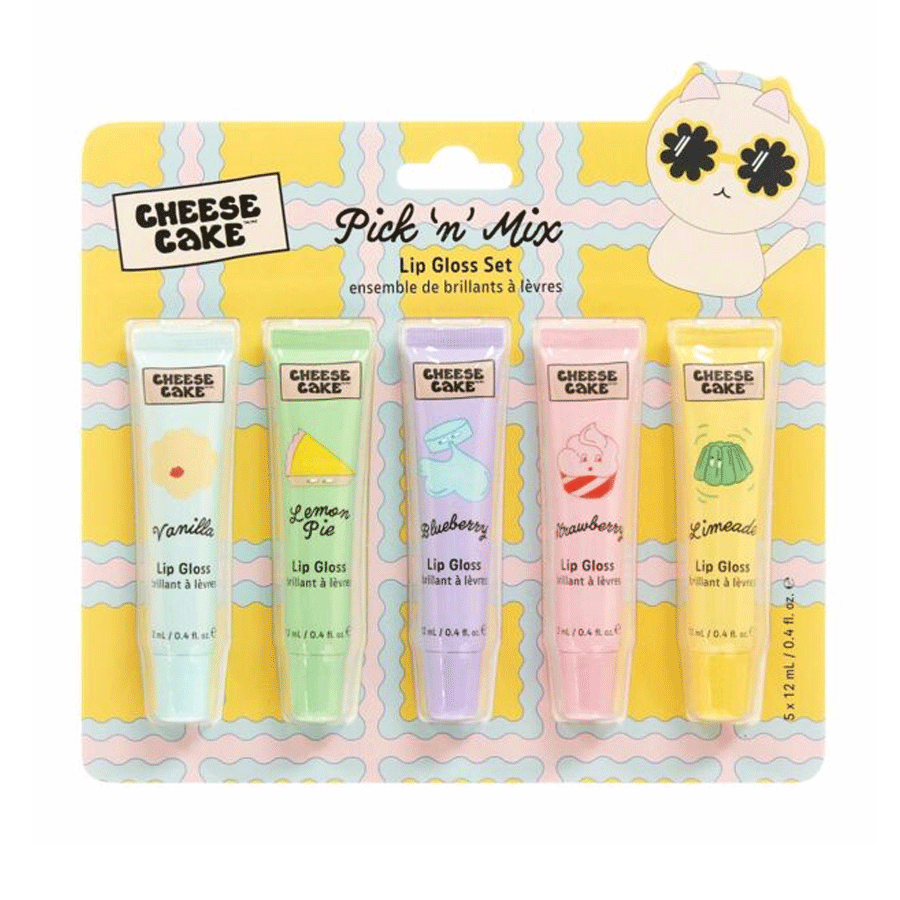 Cheesecake
          
          
        
      
   
    
 Cheesecake ‘Pick ‘N’ Mix’ Lip Gloss Gift Set - Price