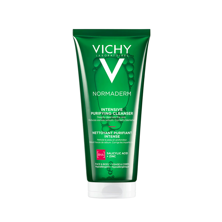 Vichy
          
          
        
      
   
    
 Vichy Normaderm Intensive Purifying Foaming Cleanser Gel for Face and Body 200ml - Price