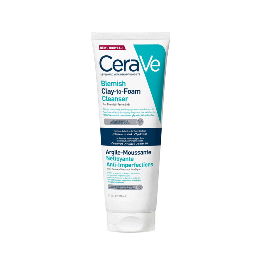 Cerave
          
          
        
      
   
    
 CeraVe Blemish Clay To Foam Cleanser 118ml - Price