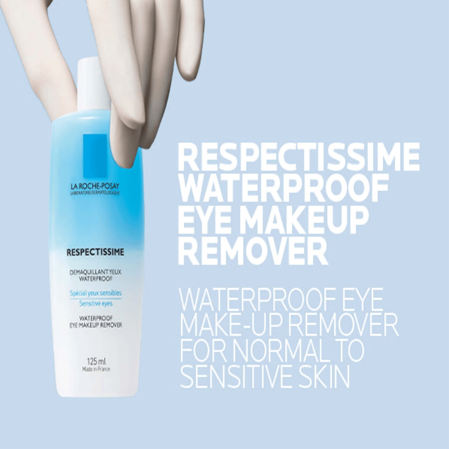 La Roche-Posay Toleriane Respectissime Waterproof Eye Make-Up Remover 125ml