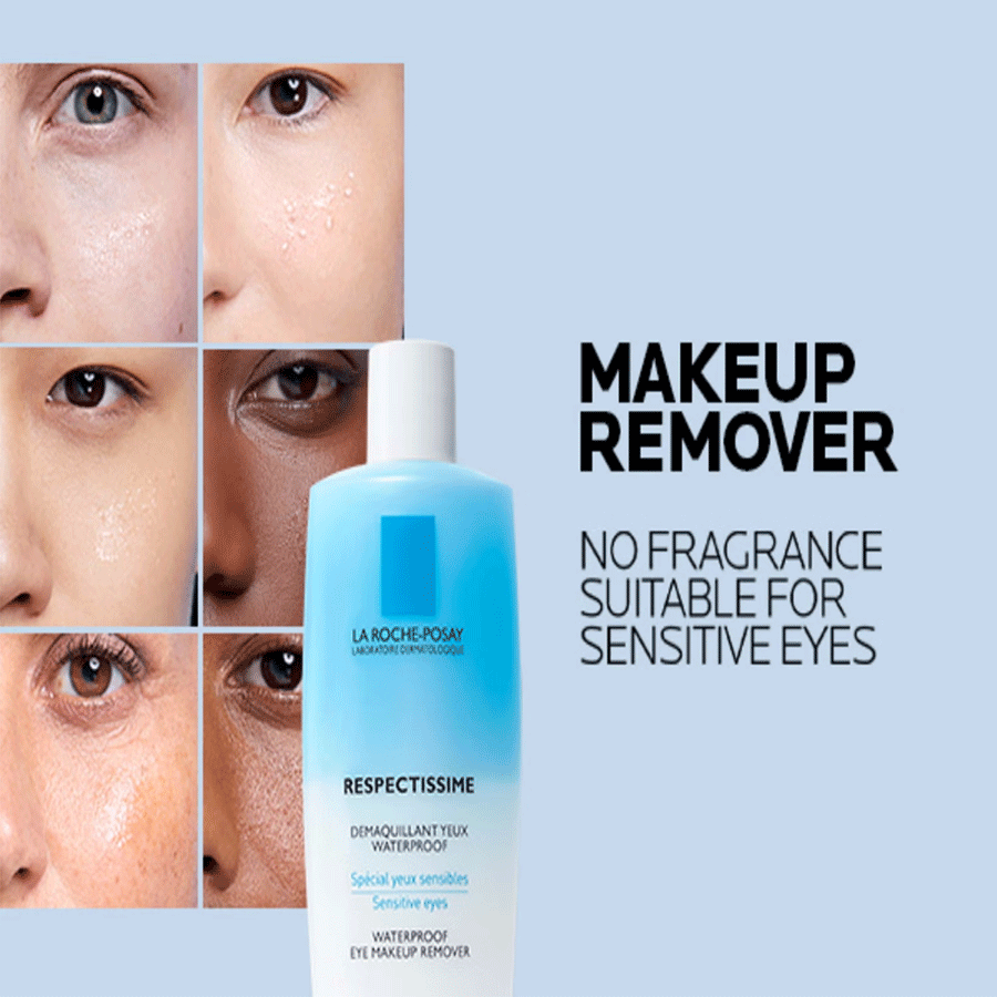 La Roche-Posay Toleriane Respectissime Waterproof Eye Make-Up Remover 125ml