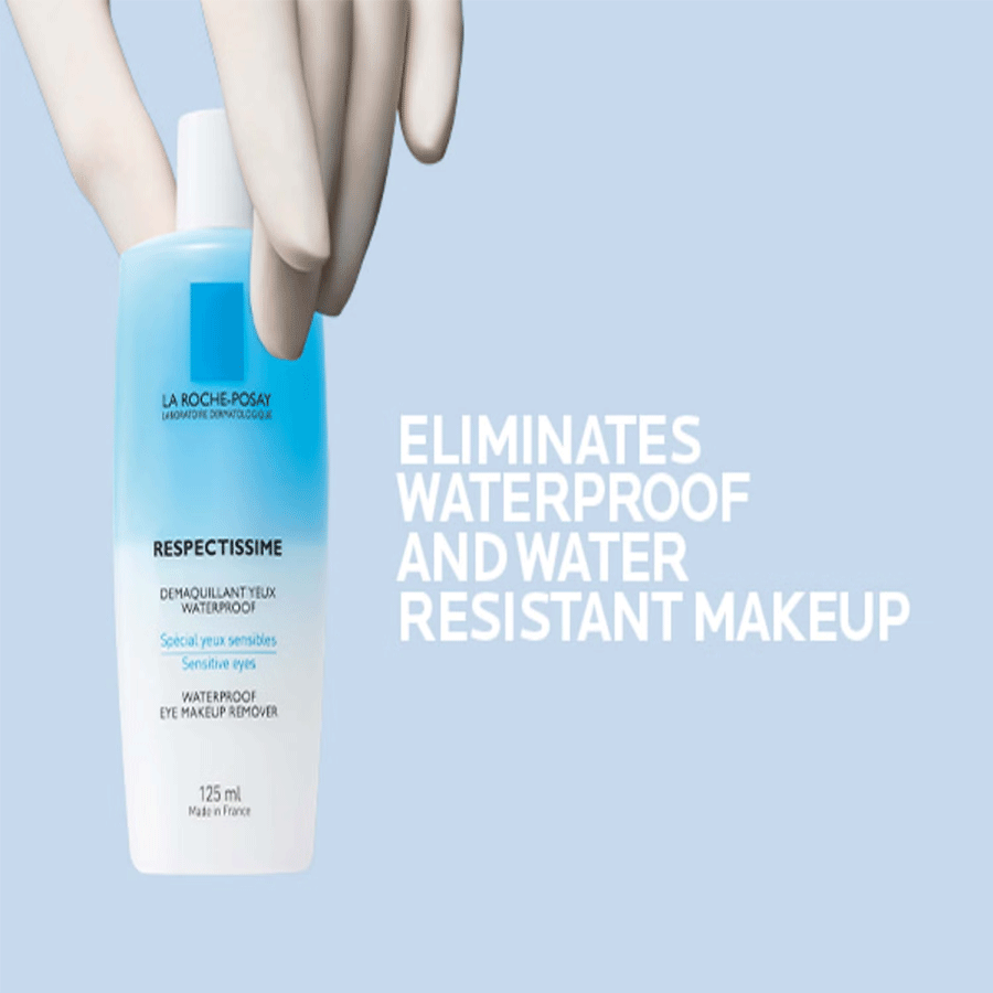 La Roche-Posay Toleriane Respectissime Waterproof Eye Make-Up Remover 125ml