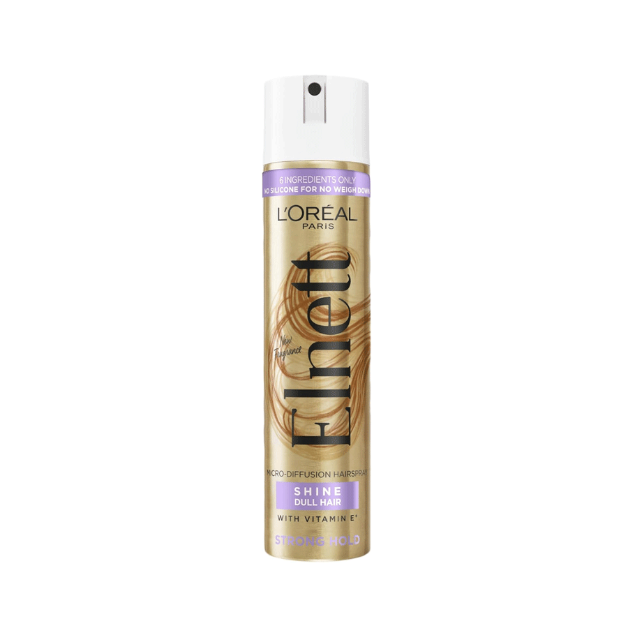 L'Oréal Paris Elnett Hairspray: Strong Hold & Shine for Dull Hair 400ml - Price