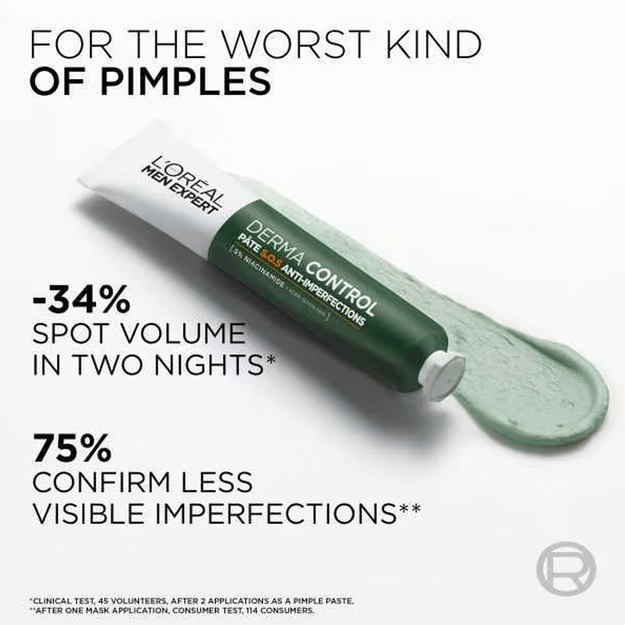 L'Oréal Paris Men Expert Derma Control Pimple Paste 45ml
