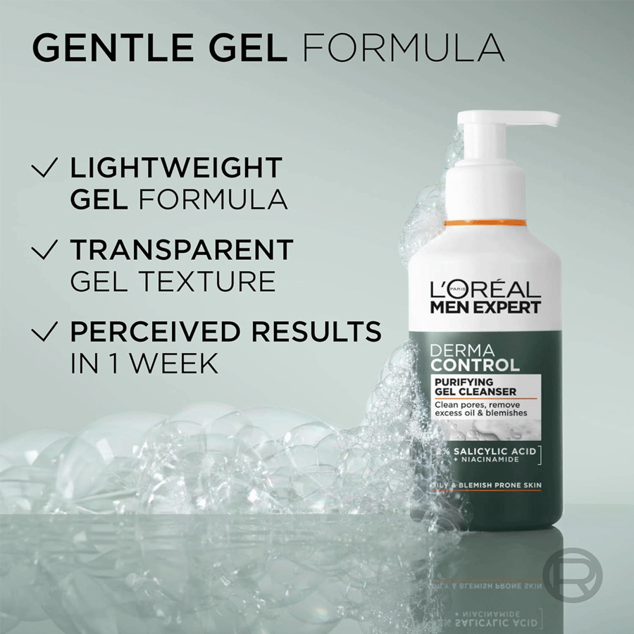 L'Oréal Paris Men Expert Derma Control Cleansing Gel 260ml