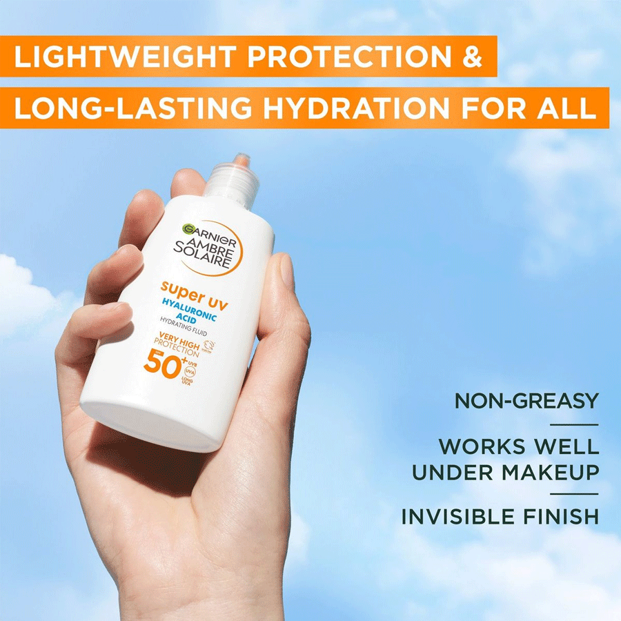Ambre Solaire Hyaluronic Acid Facial SPF50+ Fluid 40ml