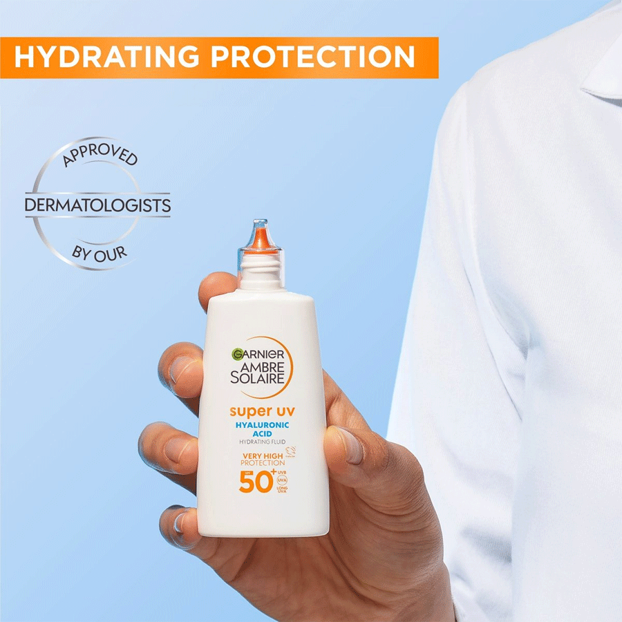 Ambre Solaire Hyaluronic Acid Facial SPF50+ Fluid 40ml