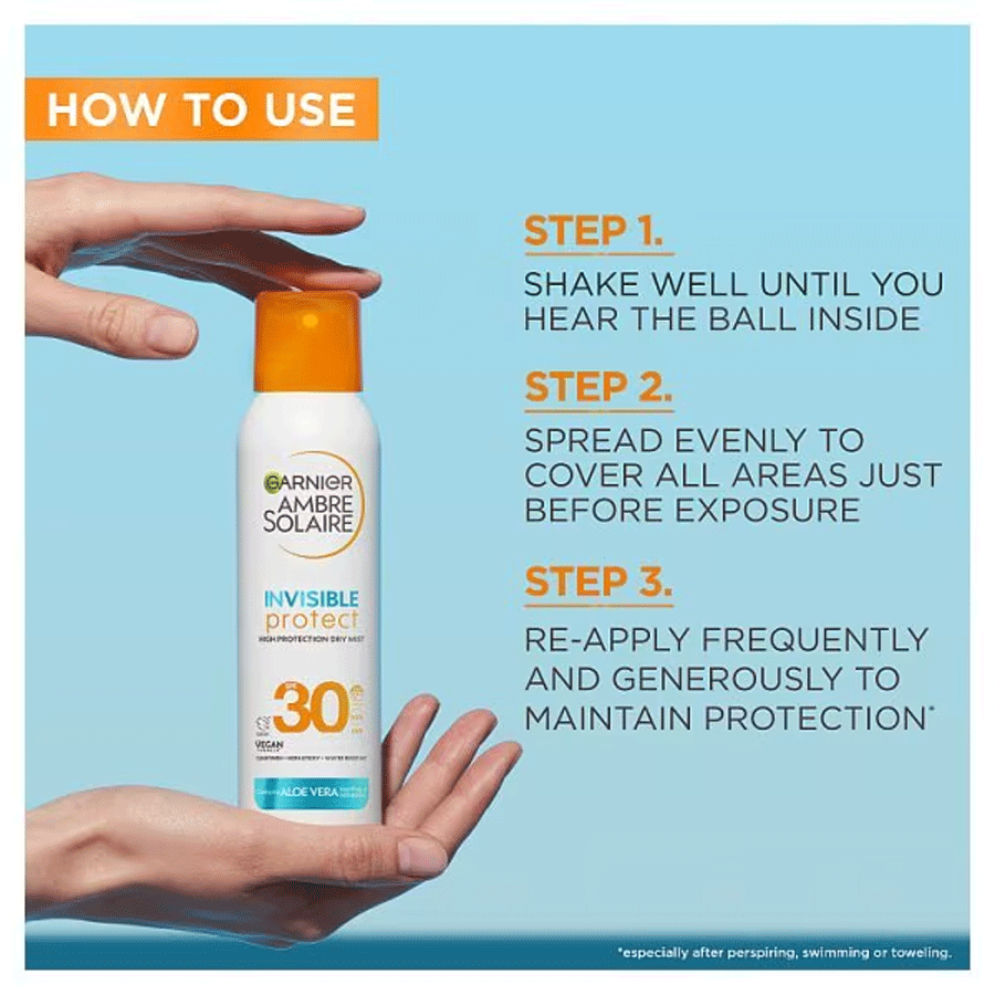 Ambre Solaire Invisible Protect Mist SPF 30+ 150ml