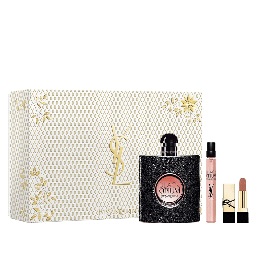 Yves-saint-laurent
          
          
        
      
   
    
 Yves Saint Laurent Black Opium Eau De Parfum Gift Set 90ml - Price