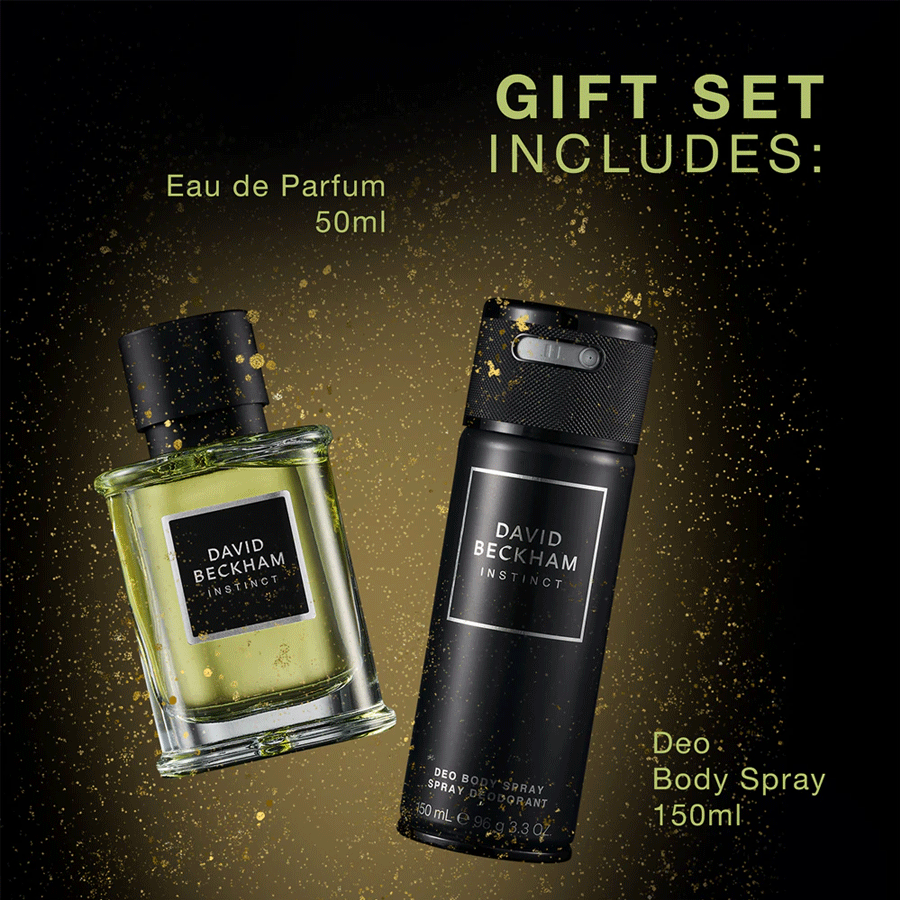 David Beckham Instinct Eau de Parfum Gift Set 50ml