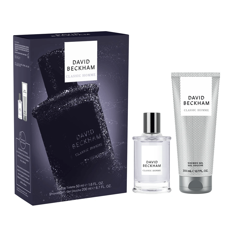 David Beckham Classic Homme Eau de Toilette Gift Set 50ml - Price