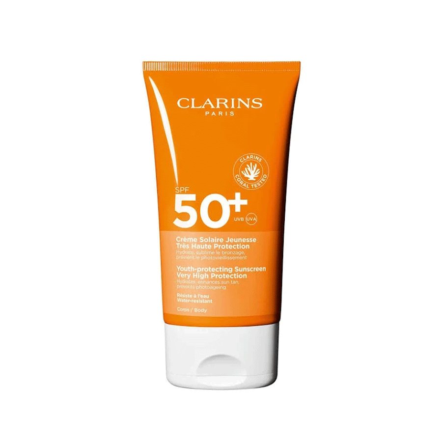 Clarins Youth-Protecting Body Sunscreen High Protection SPF50+ 150ml - Price