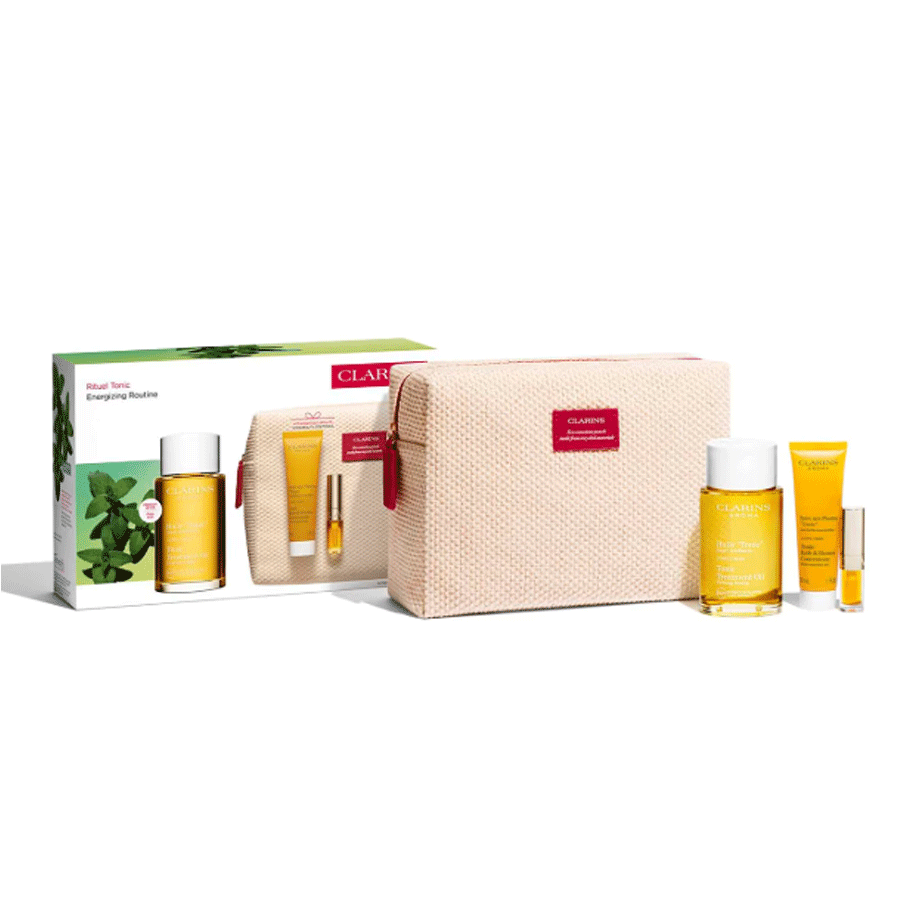 Clarins Tonic Body Oil Gift Set - Price