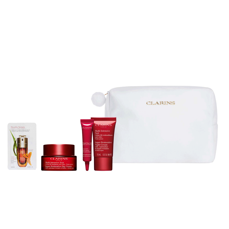 Clarins Super Restorative Collection Gift Set - Price