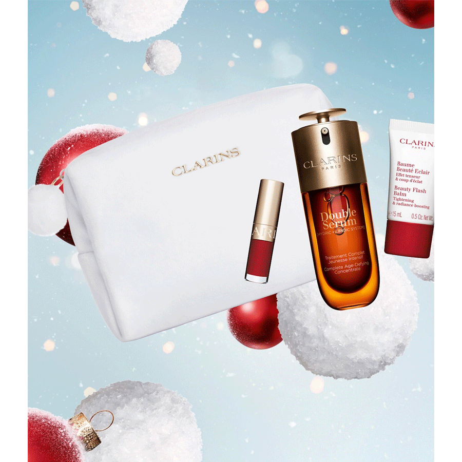 Clarins Deluxe Double Serum Collection Gift Set