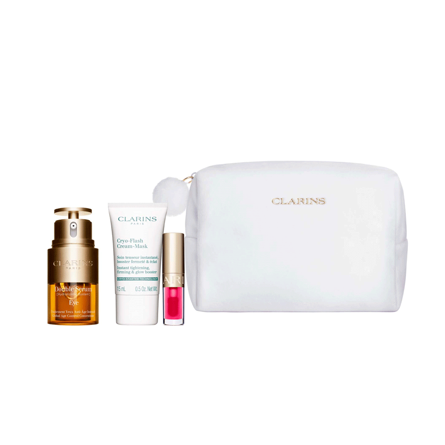 Clarins Double Serum Eye Collection Gift Set - Price