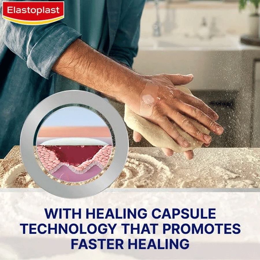 Elastoplast Second Skin Protection Hydrocolloid Advanced Plaster (6 Pack)
