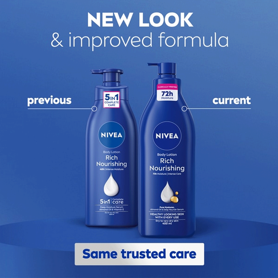 Nivea Rich Nourishing Body Lotion 400ml