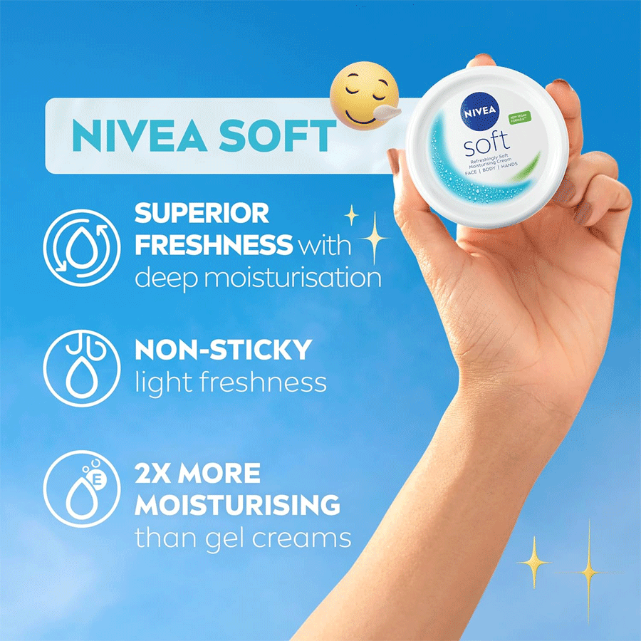Nivea Soft Moisturising Cream 500ml