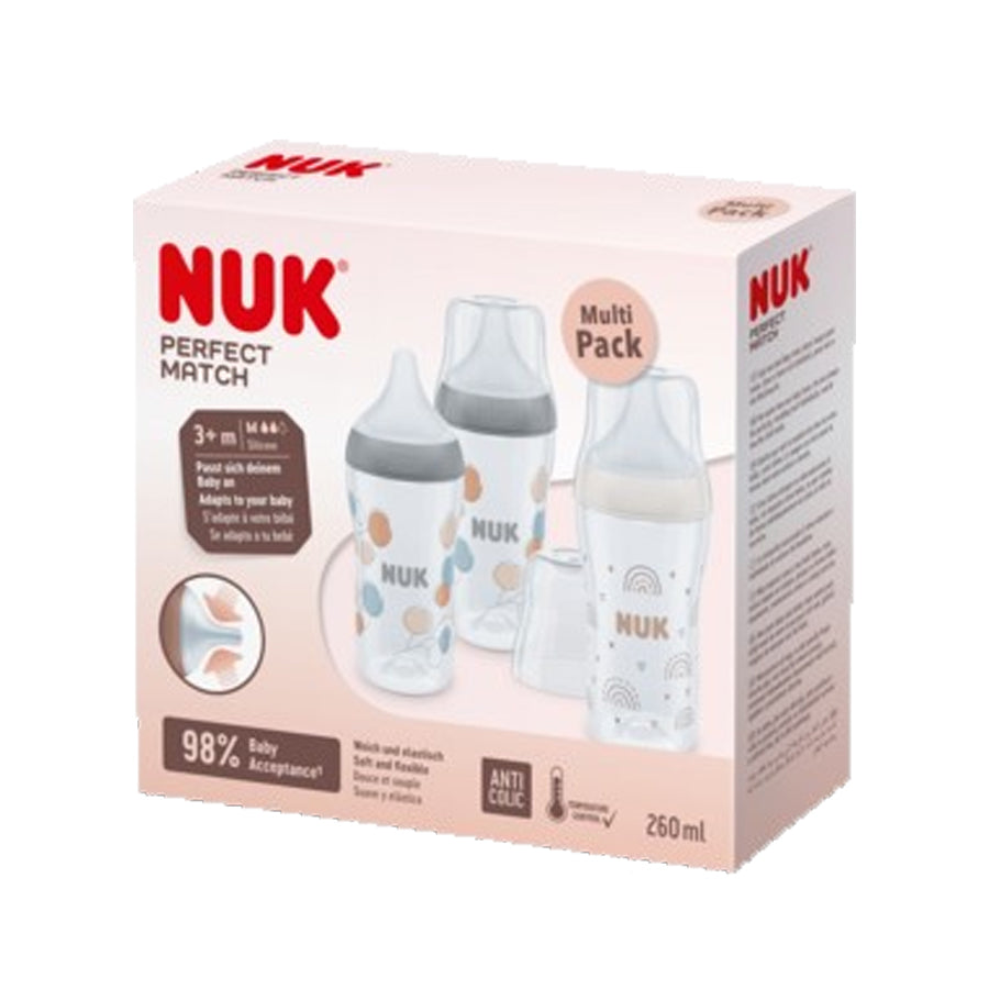 Nuk
          
          
        
      
   
    
 NUK Perfect Match Bottle Set 260ml (3 Piece) - Price