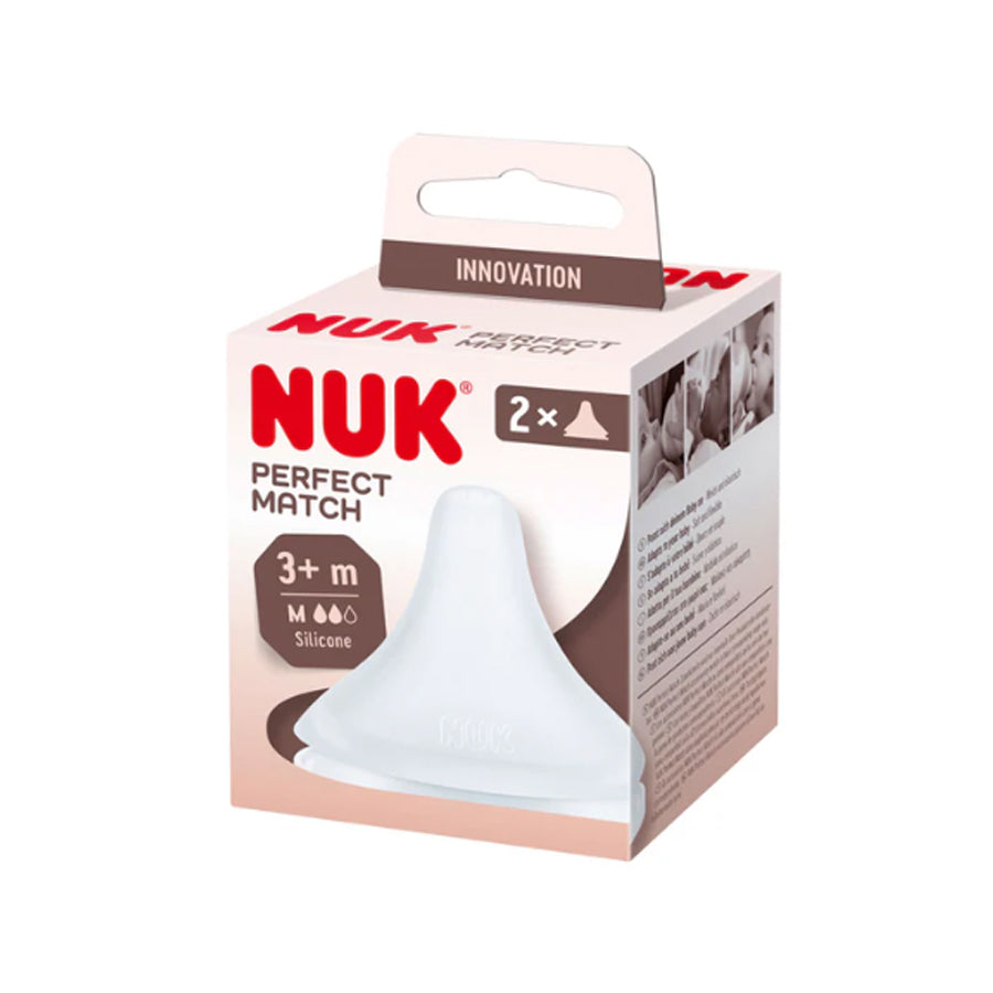 Nuk
          
          
        
      
   
    
 NUK Perfect Match Teat Medium 3+ Months (2 Pack) - Price