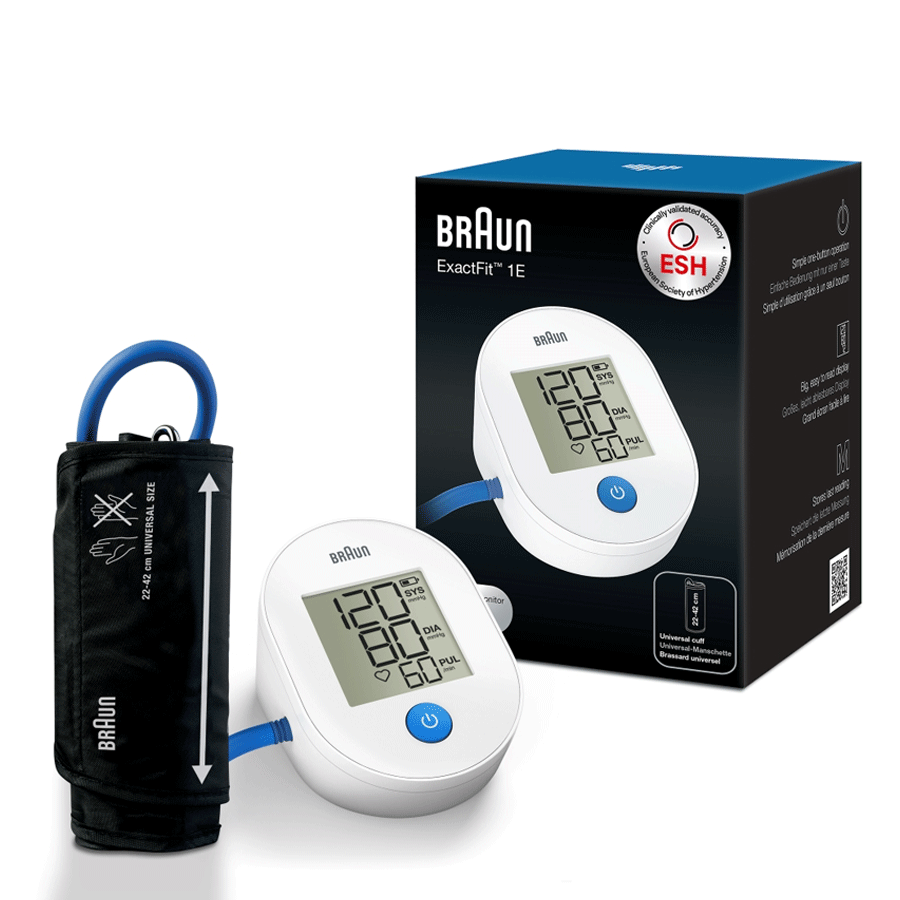 Braun
          
          
        
      
   
    
 Braun ExactFit 1E Upper Arm Blood Pressure Monitor - BUA4000 - Price