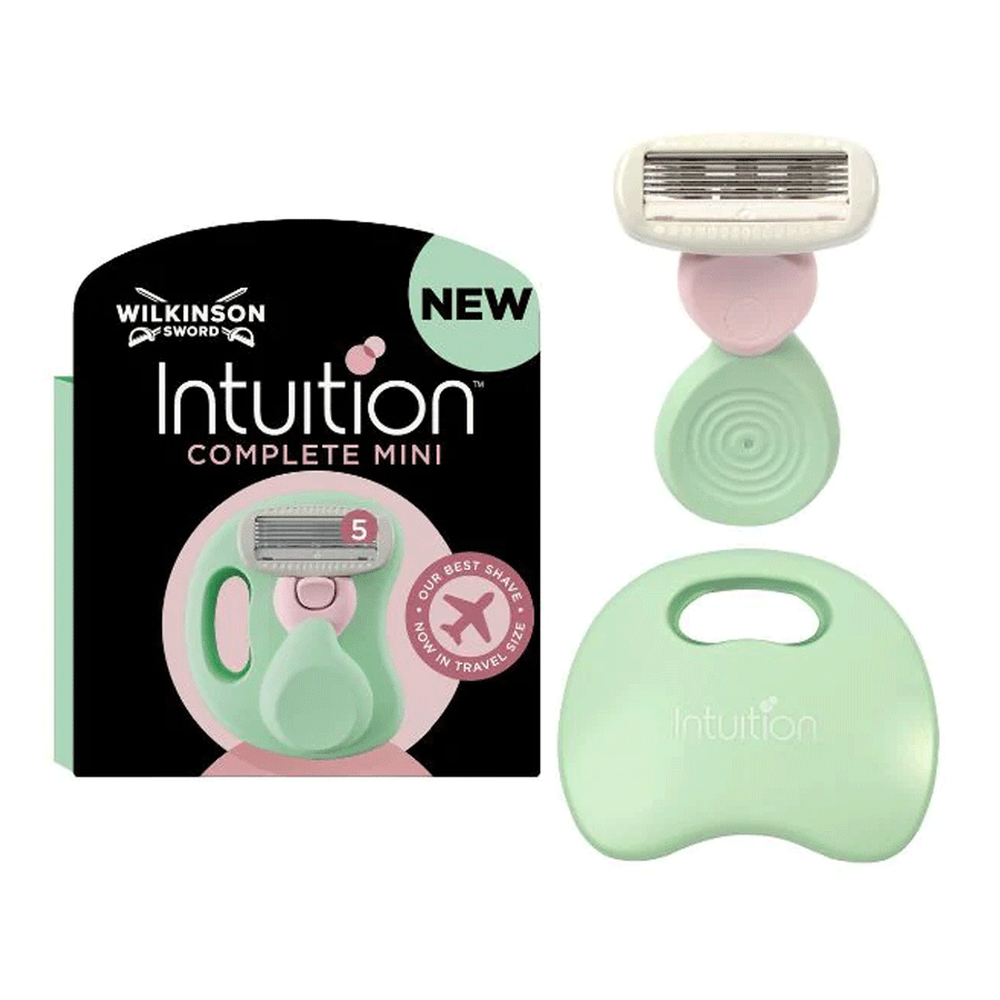 Wilkinson Sword Intuition Complete Mini Razor and Travel case