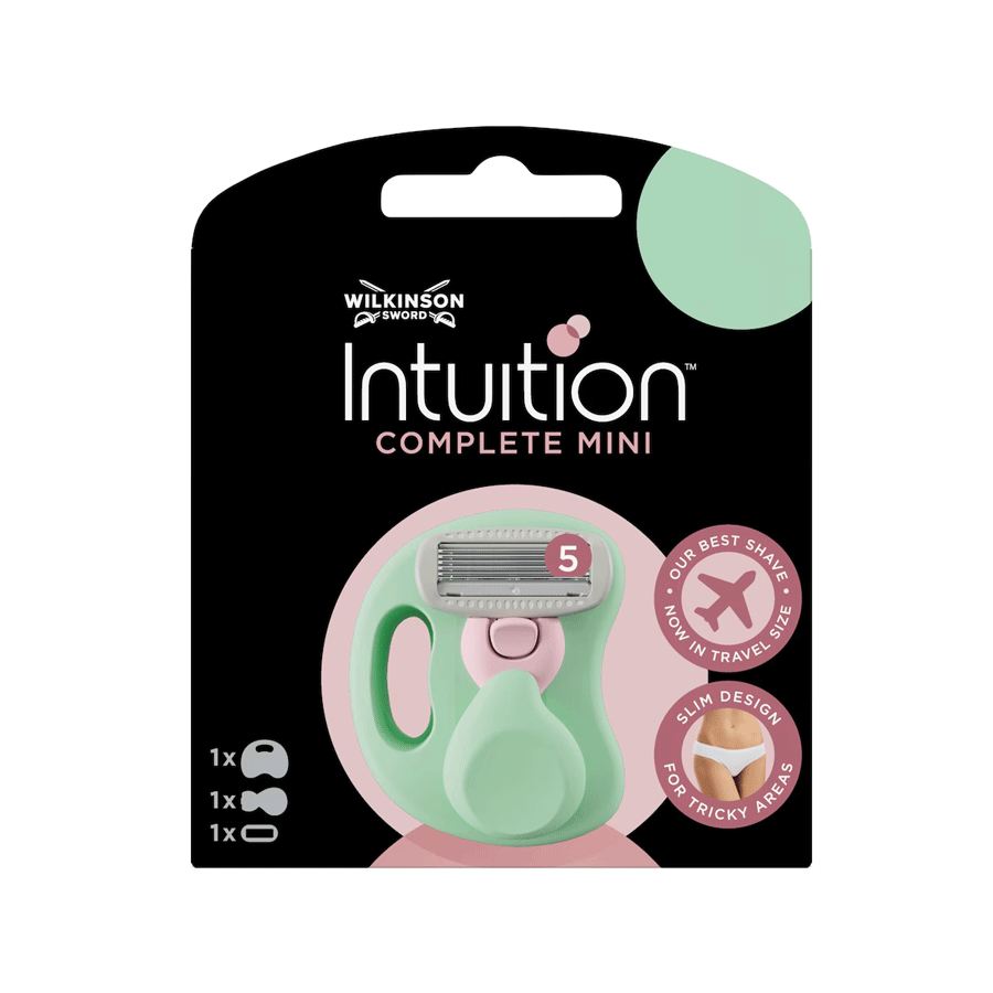 Wilkinson Sword Intuition Complete Mini Razor and Travel case