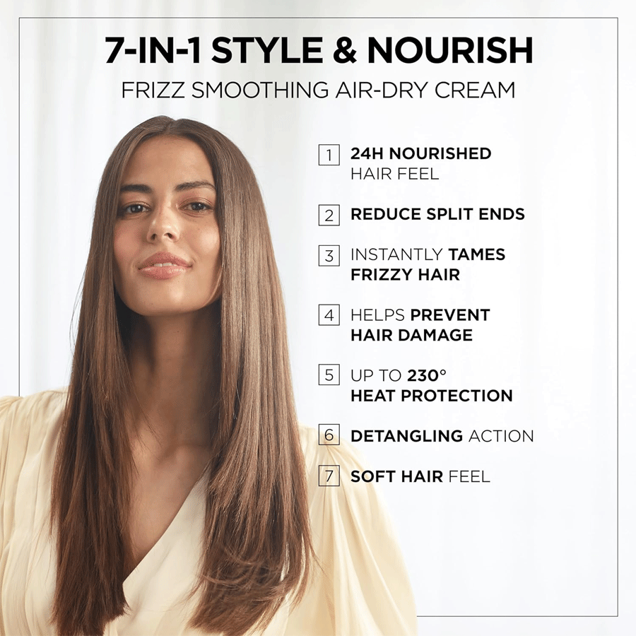 Wella Deluxe 7 in 1 Frizz Smoothing Air Dry Cream 150ml