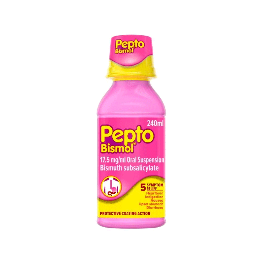 Pepto-bismol
          
          
        
      
   
    
 Pepto Bismol Liquid 240ml - Price