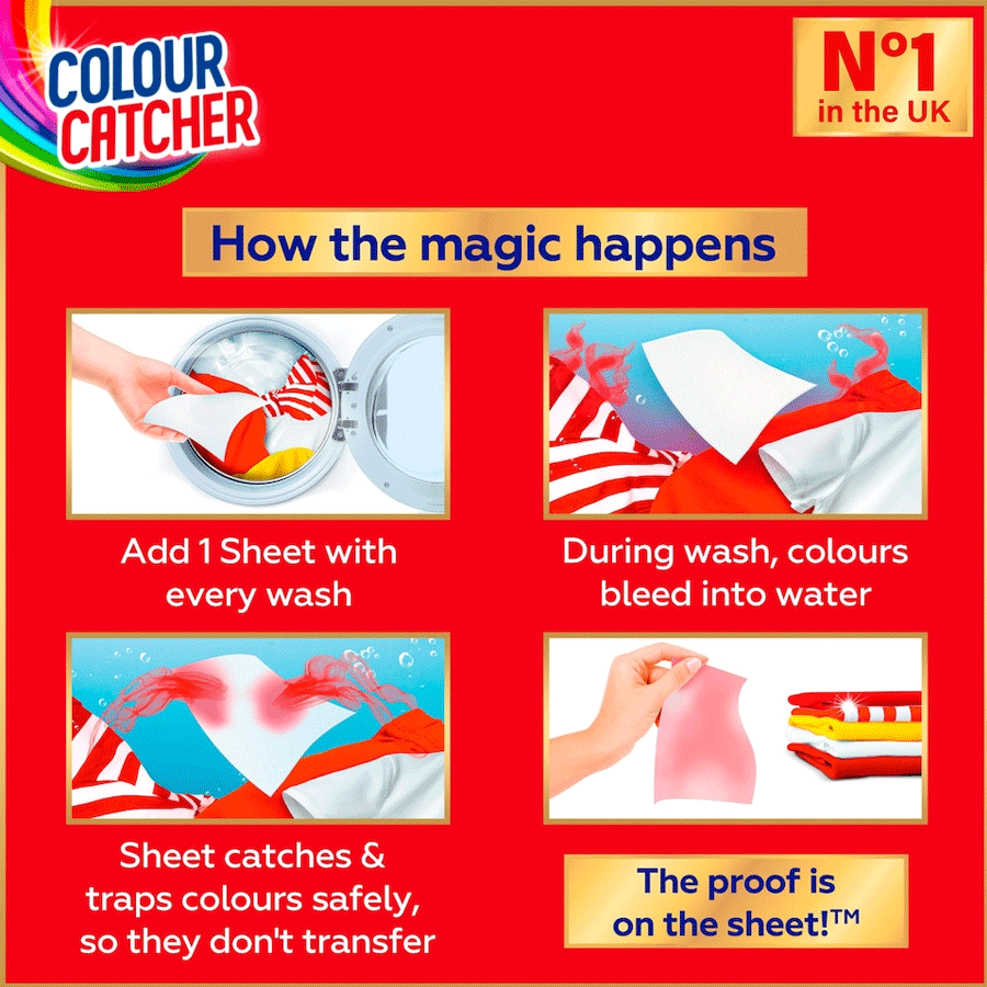Dylon Colour Catcher Colour Protection Sheets (22 Pack)