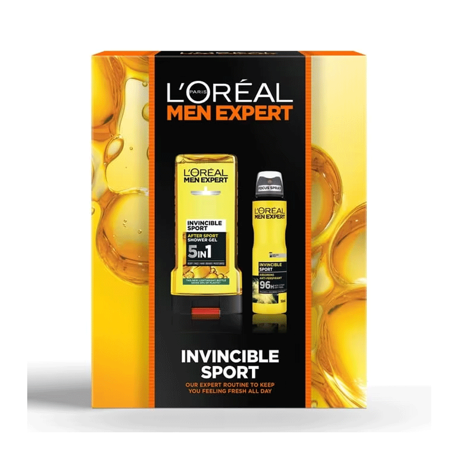 Loreal-paris
          
          
        
      
   
    
 L'Oreal Paris Men Expert Invincible Sport Gift Set for Him - Price
