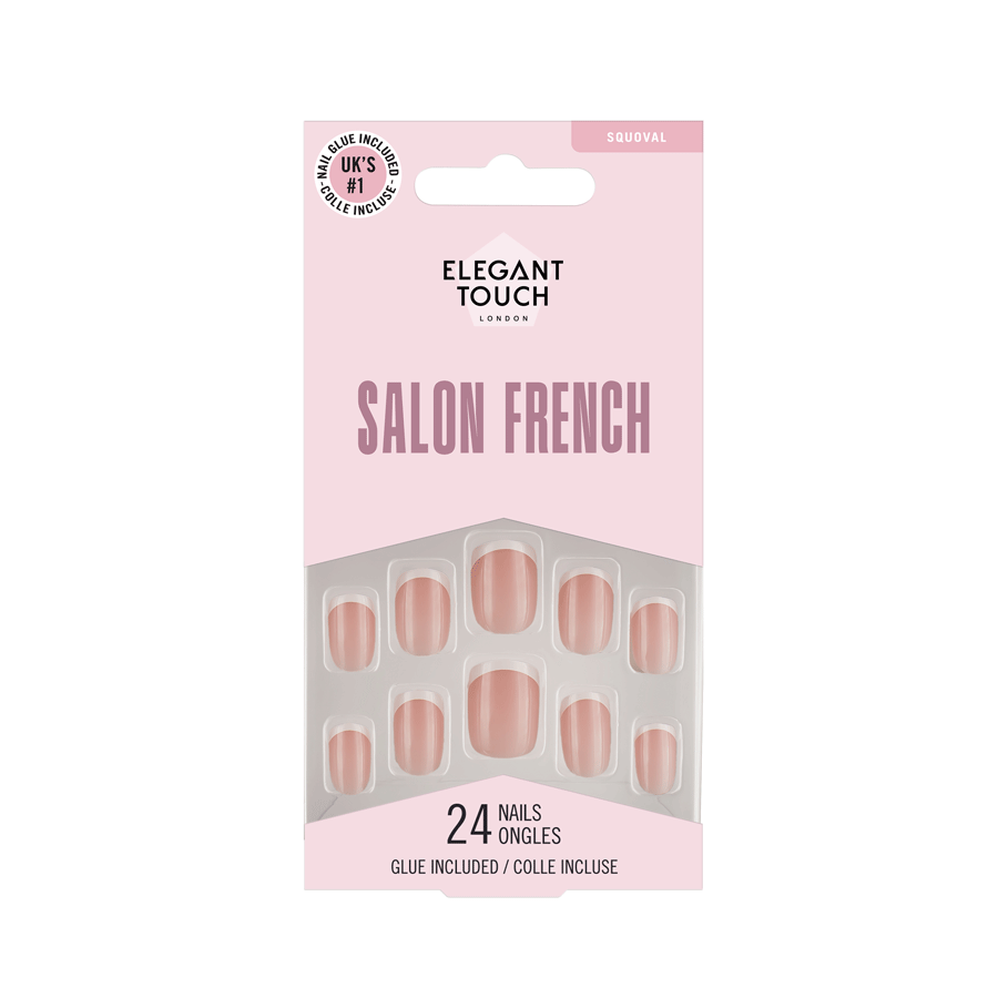 Elegant Touch Salon French Pink 128 (24 Pack)