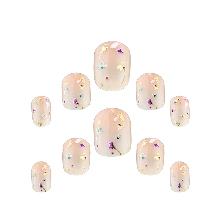 Elegant Touch Gel Finish Pressed Petals (24 Pack)