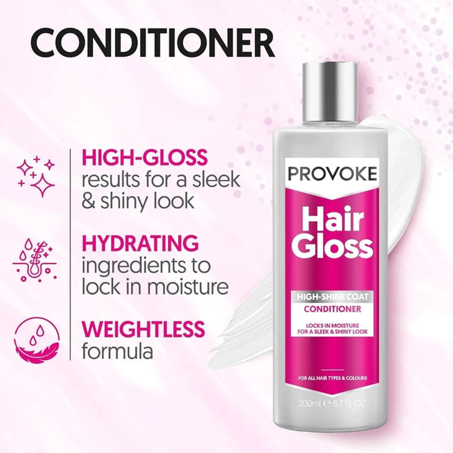 PRO:VOKE Hair Gloss High-Shine Coat Conditioner 200ml
