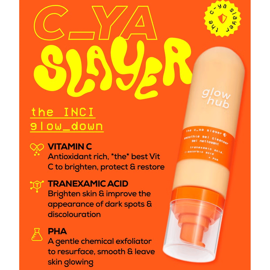 Glow Hub Vitamin C Ya Slayer Smoothie Gel Cleanser 120ml