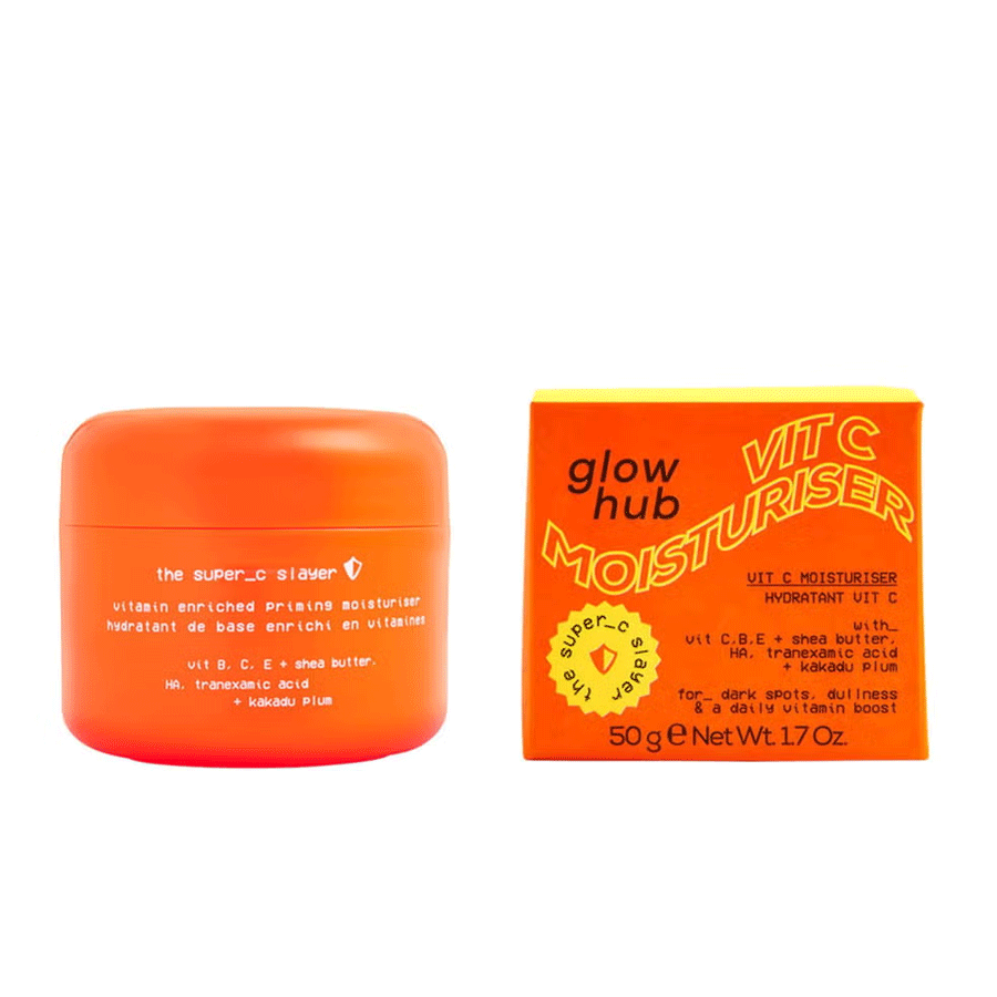 Glow-hub
          
          
        
      
   
    
 Glow Hub The Super C Slayer Vitamin Enriched Priming Moisturiser 50g - Price