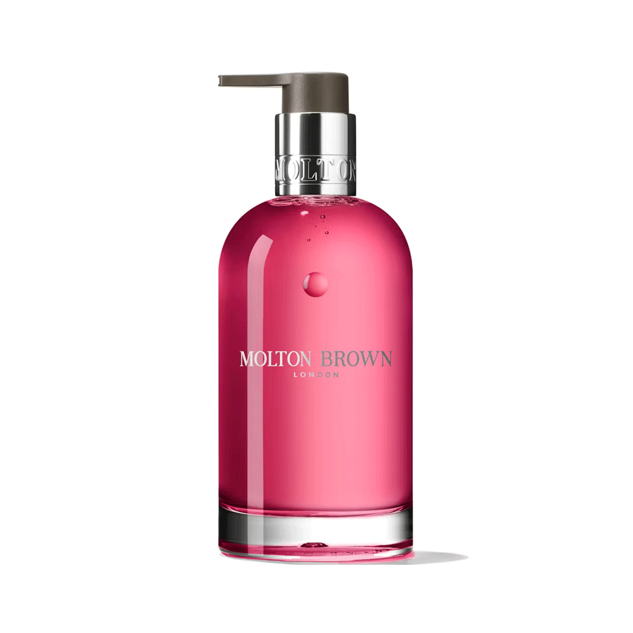 Molton-brown
          
          
        
      
   
    
 Molton Brown Fiery Pink Pepper Fine Liquid Hand Wash Glass Bottle 200ml - Price