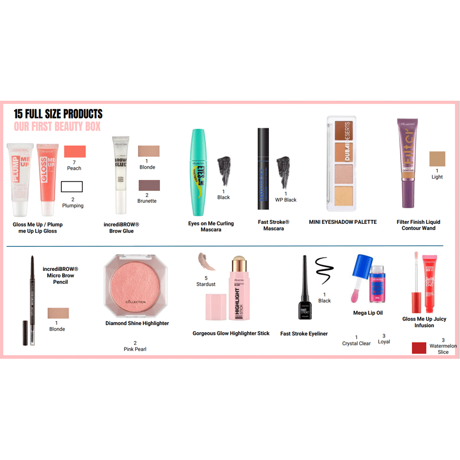 Collection Beauty Box (£69 Worth Of Beauty For £10)