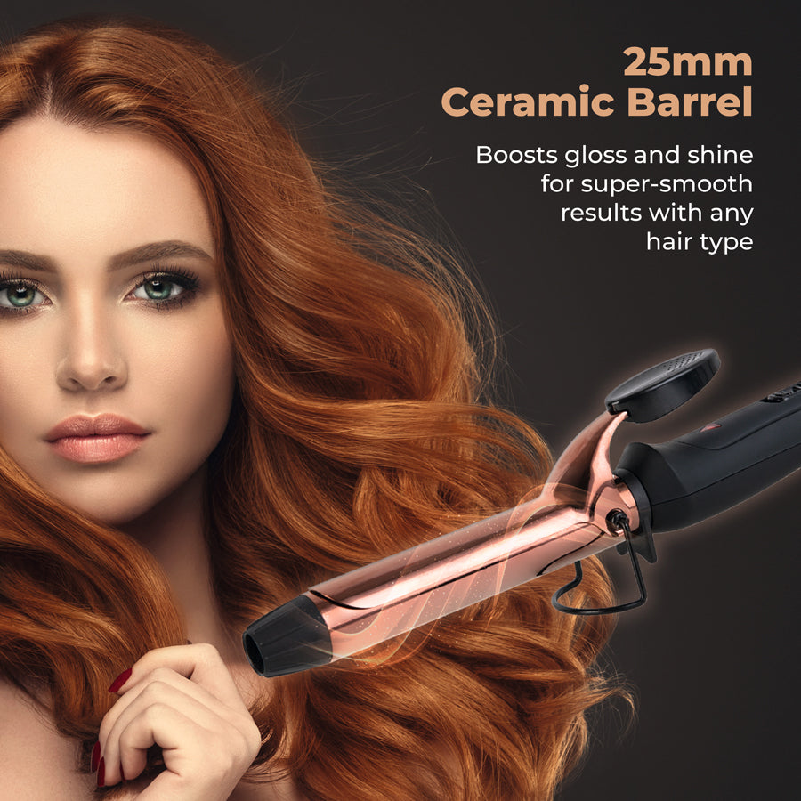 Carmen Noir 25mm Curling Tong