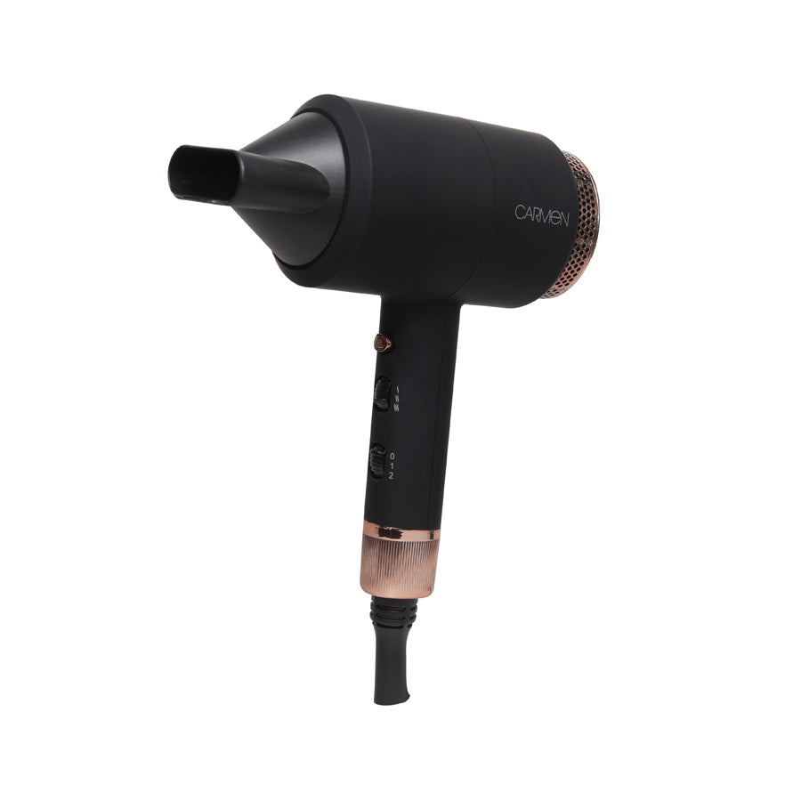Carmen Black DC Professional Hair Dryer