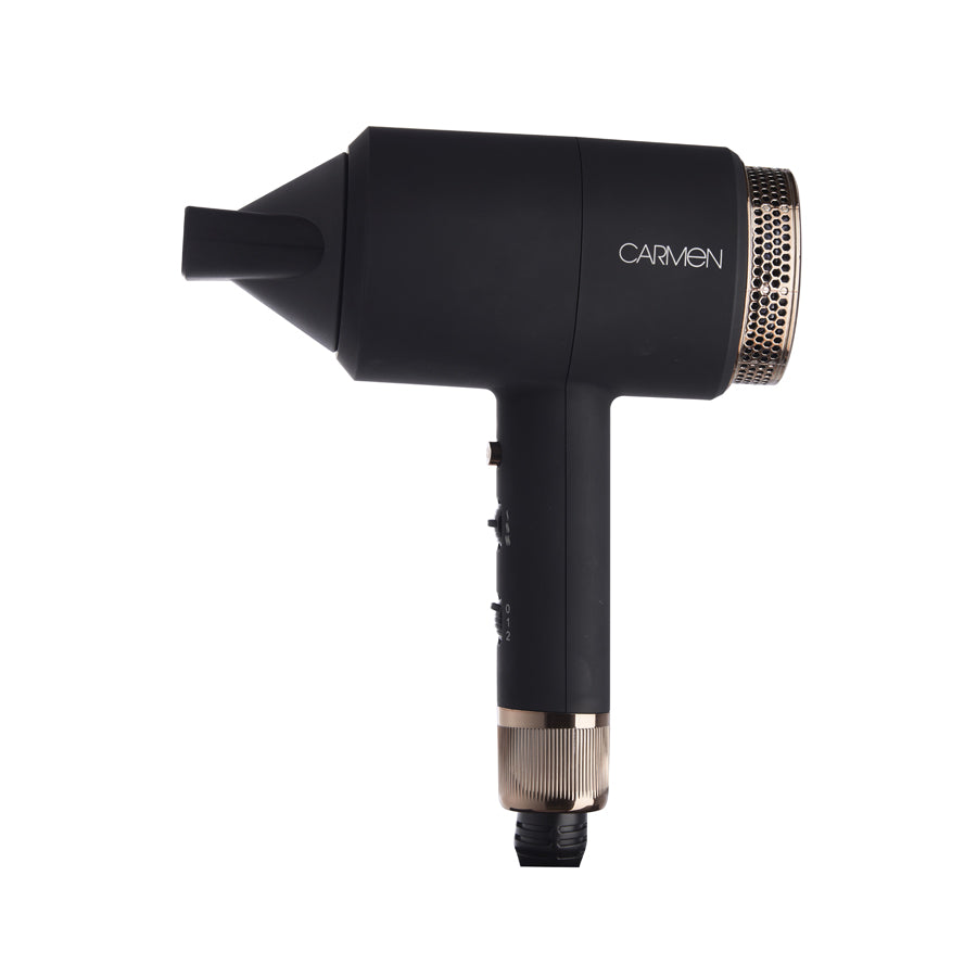 Carmen Black DC Professional Hair Dryer