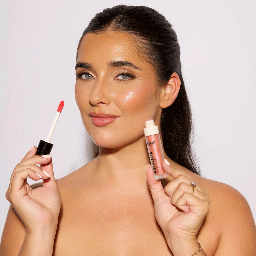 BPerfect Cosmetics x Annalivia - Blush Glaze - Shimmer Liquid Blush 8ml