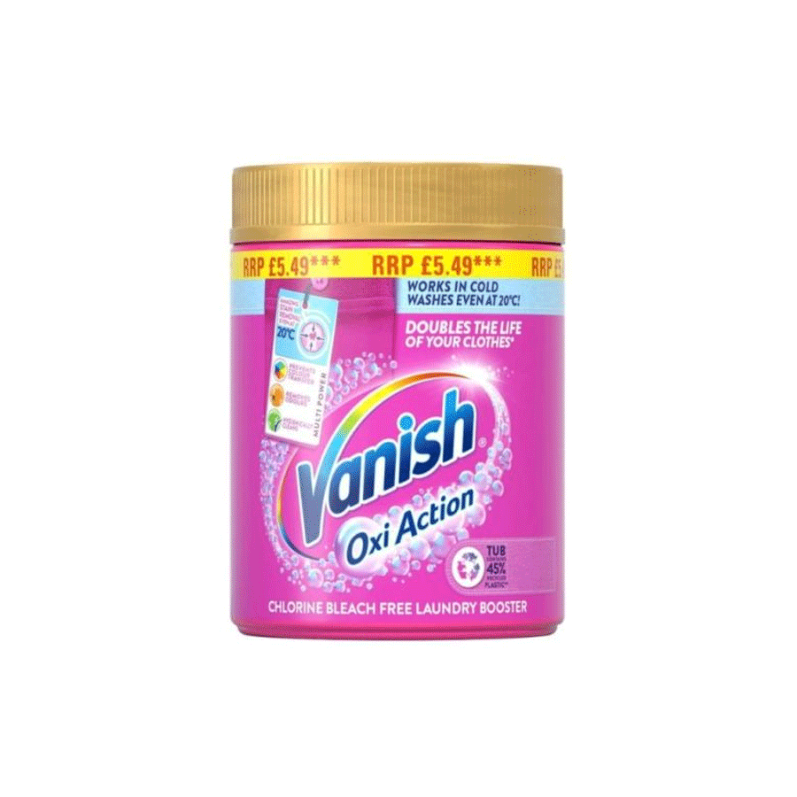 Vanish
          
          
        
      
   
    
 Vanish Gold Oxi Action Laundry Stain Remover Powder Pink 470g - Price