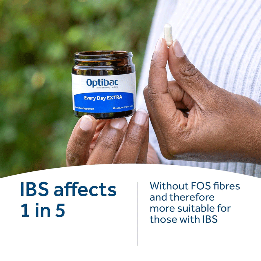 OptiBac Probiotics for Every Day EXTRA Strength (30 Capsules)