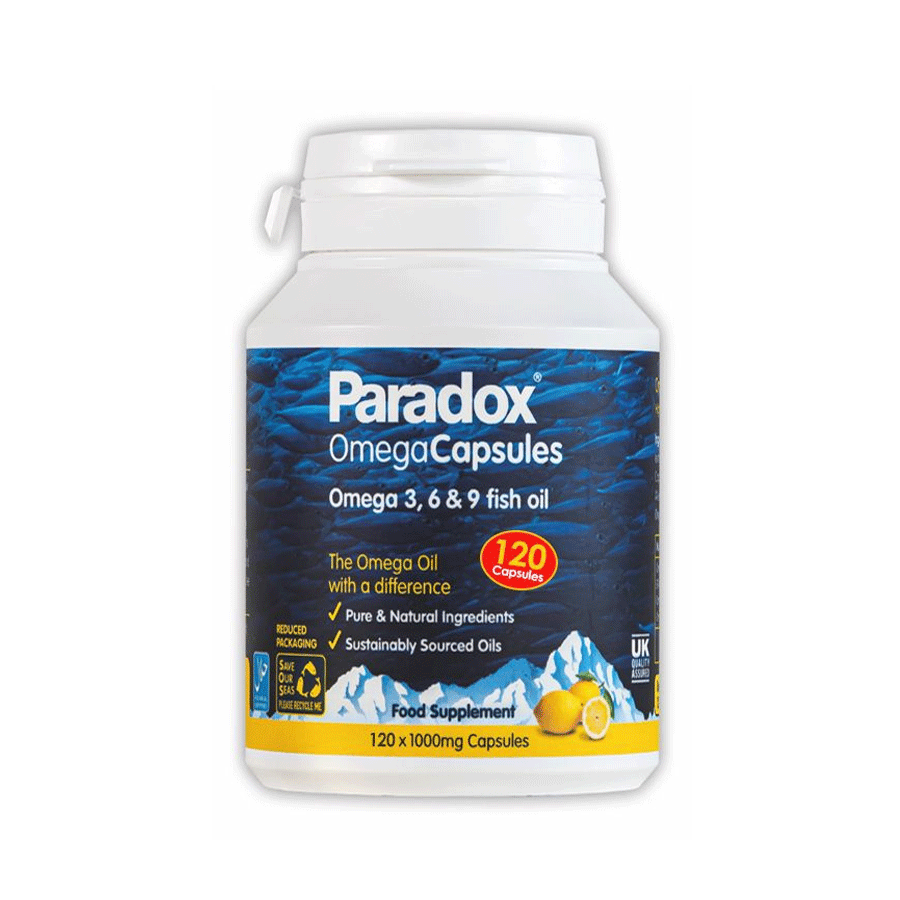 Paradox Omega Capsules (Omega Oil Supplement): 120 Pack - Price