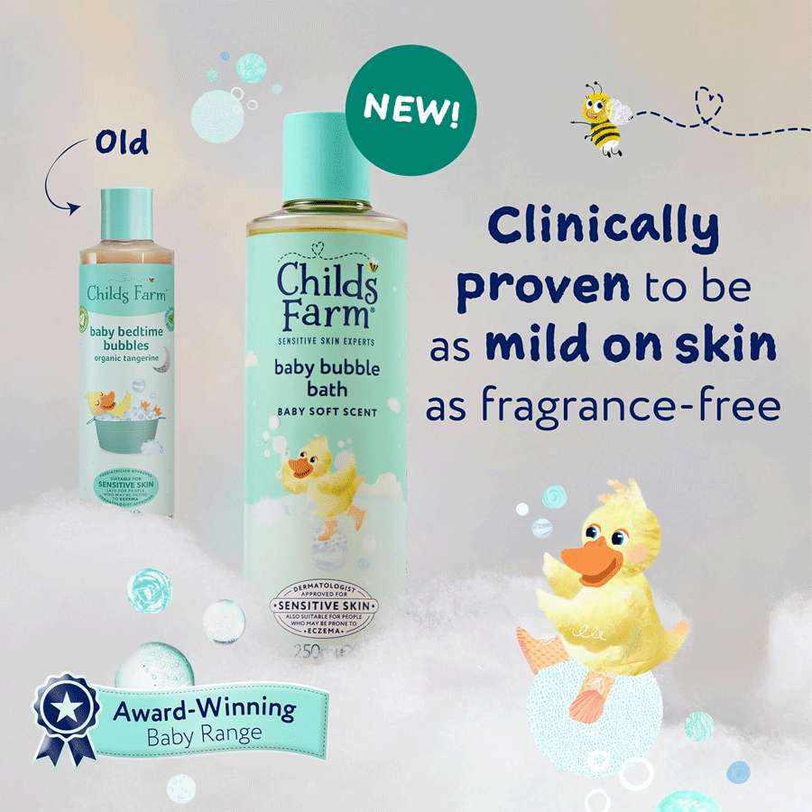 Childs Farm Baby Bubble Bath Baby Soft Scent 250ml