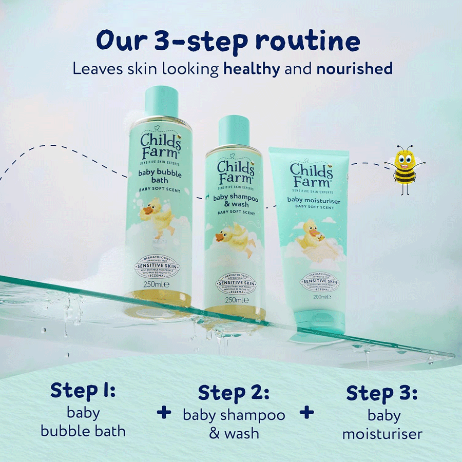 Childs Farm Baby Moisturiser Baby Soft Scent 200ml